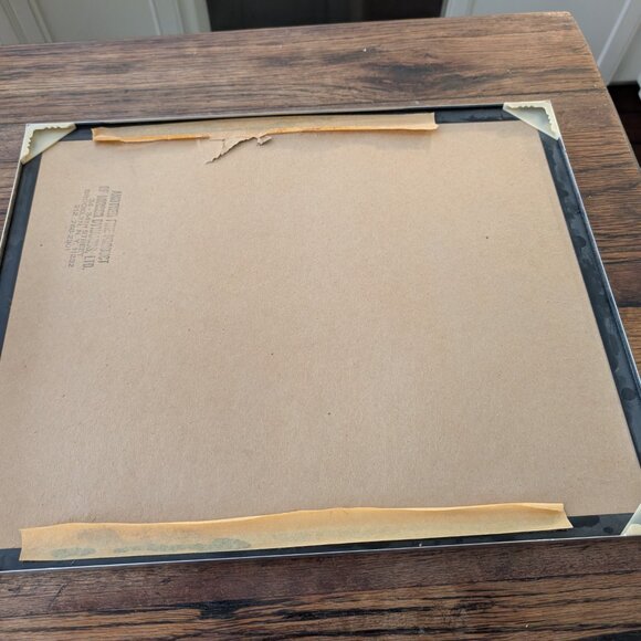 VINTAGE RARE BOODLES BRITISH Dry GIN Mirror Famous Men of History 20”x16” - Picture 8 of 13